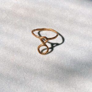 Anthropologie Odette NY Infinity Ring